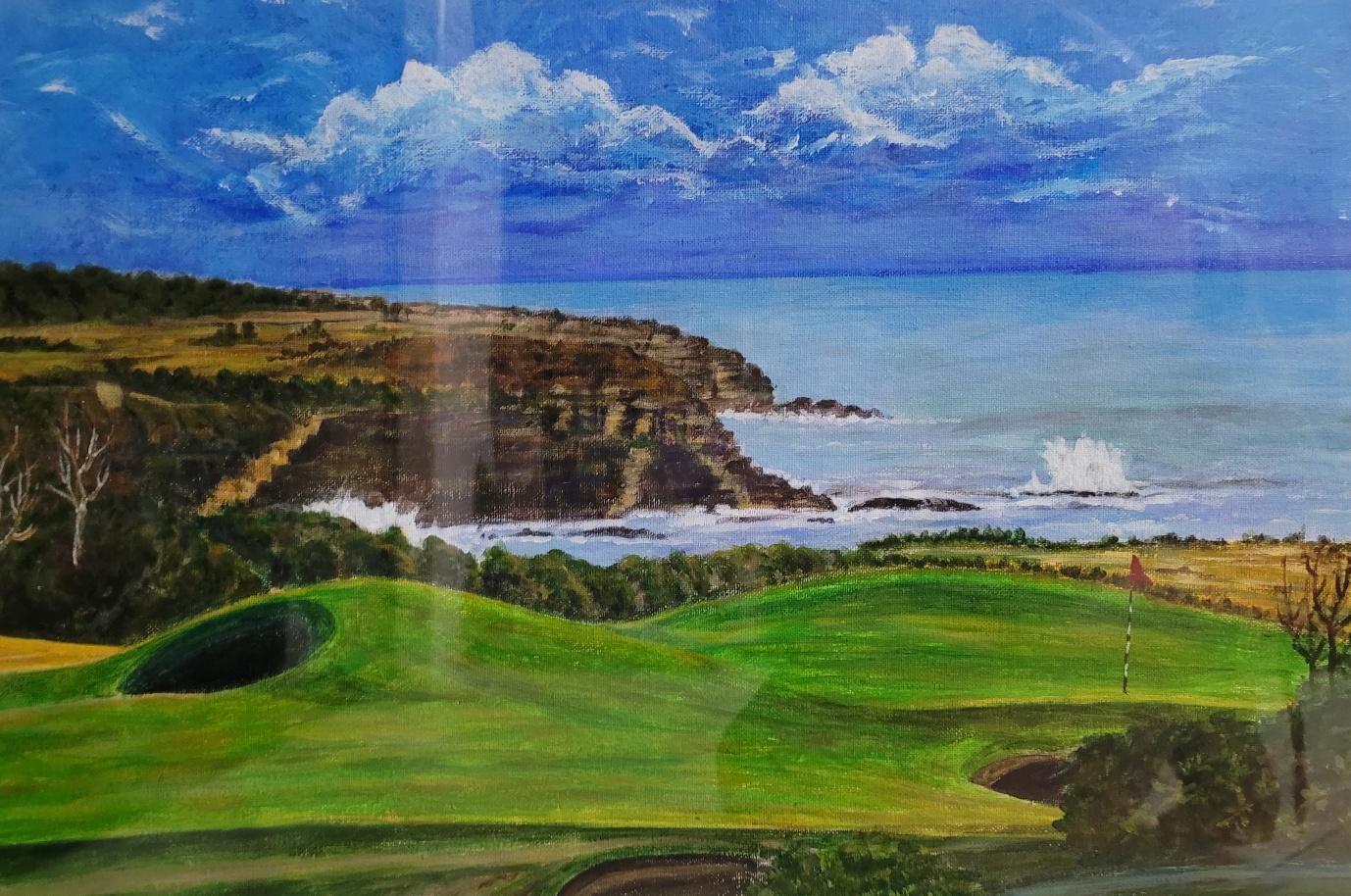 Golfclub by the sea